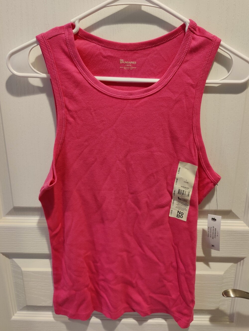Hot Pink Tank Tee Shirt